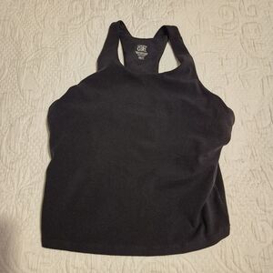 Athleta girls size XXL or 16 black Long Distance Bra, EUC or better